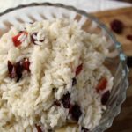 Rice With Apples and Craisins