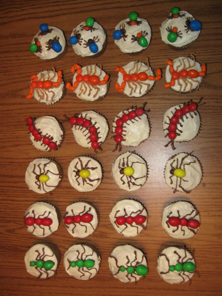 Bug Cupcakes