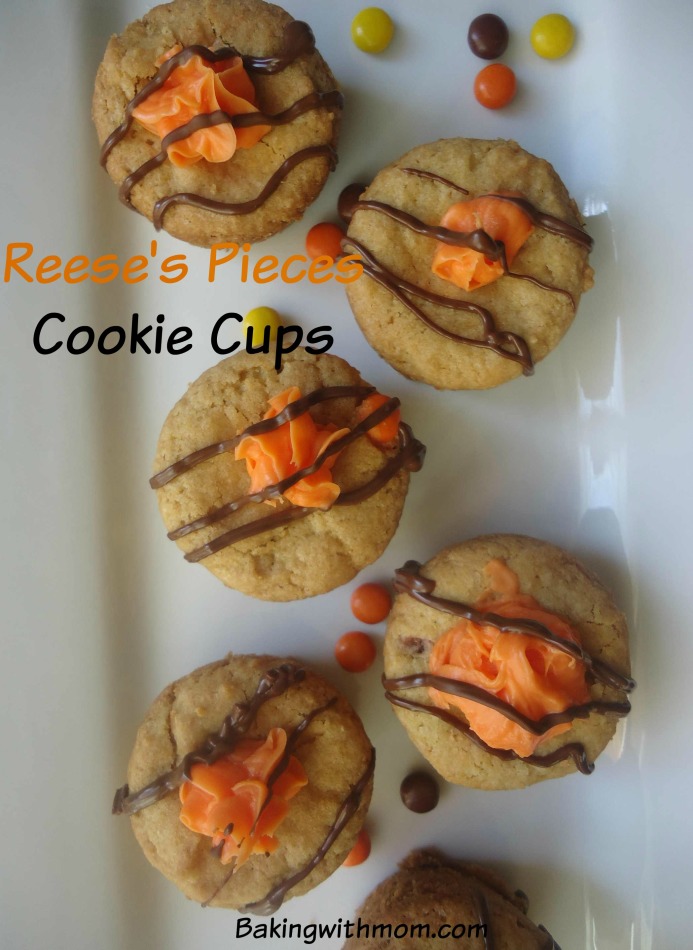 reese's pieces cookie cups