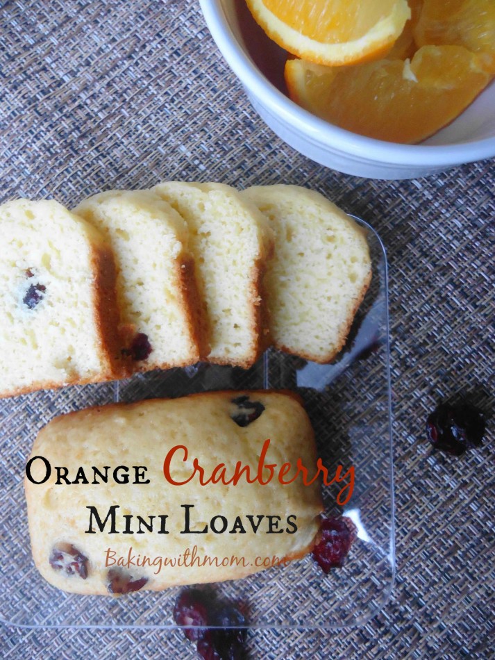 Orange Cranberry Mini Loaves