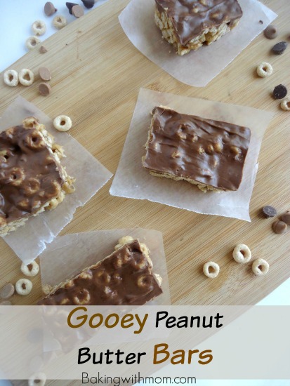 Gooey Peanut Butter Bars