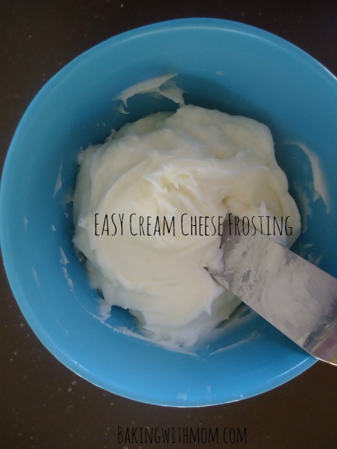 Easy cream cheese frosting