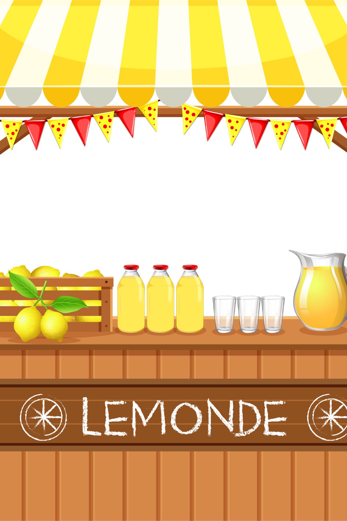 lemonade stand.