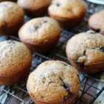 Blueberry Muffins made of brown sugar and sweet blueberries