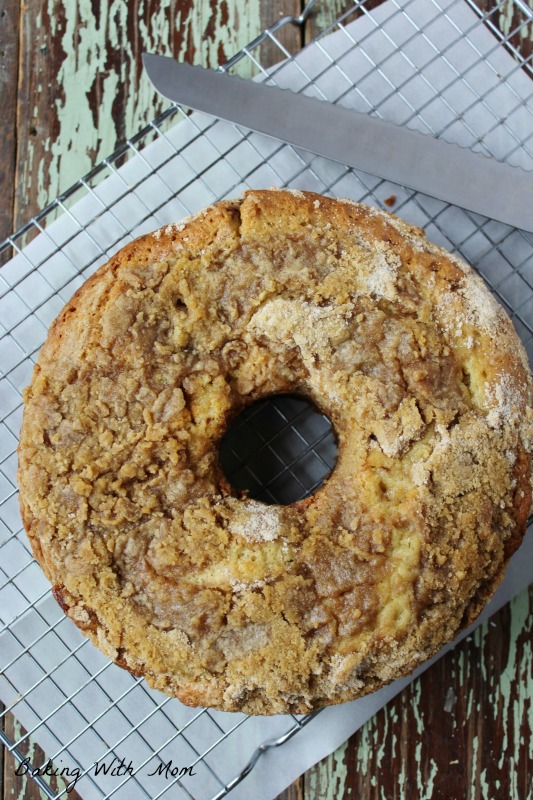 Cinnamon Streusel Coffee Cake