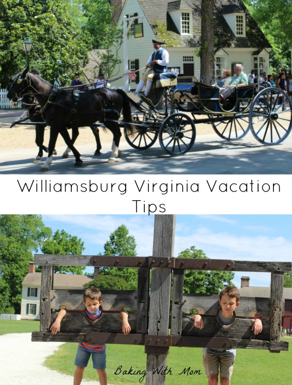 Williamsburg Virginia vacation tips great tips for your next family vacation to Williamsburg VA