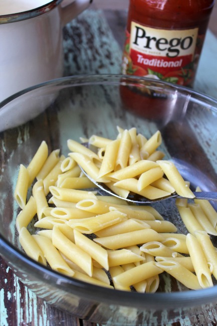 Easy Mostaccioli Casserole #ad #CampbellSavings