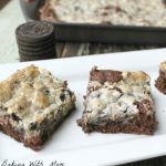 Cookies And Cream Gooey Butter Cake with cream cheese, OREO cookies, and Chocolate Cake. These chocolate cake dessert will disappear from your household quickly
