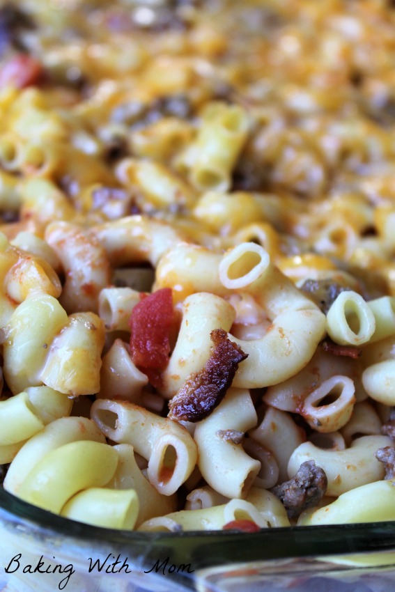 Bacon Cheeseburger Casserole