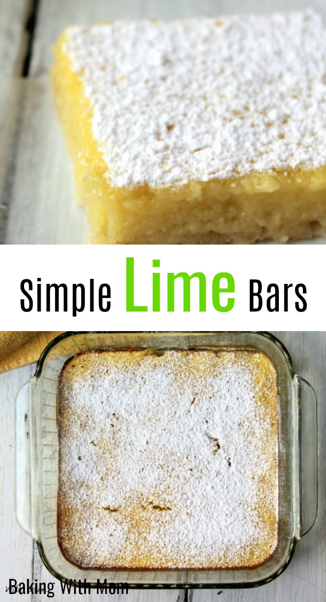 Simple Lime Bars a refreshing dessert recipe with flavor that just pops in your mouth