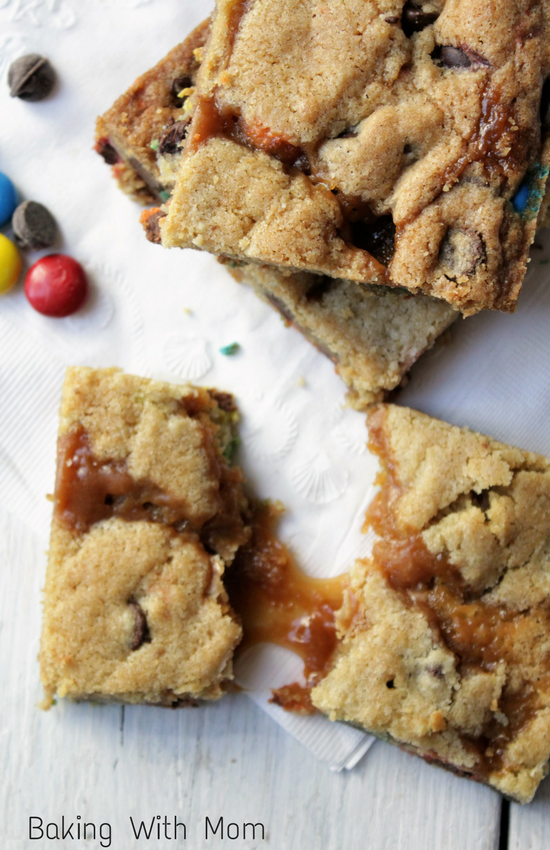 Ultimate Chocolate Caramel Cookie Bar