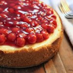 Classic Baked Cherry Cheesecake