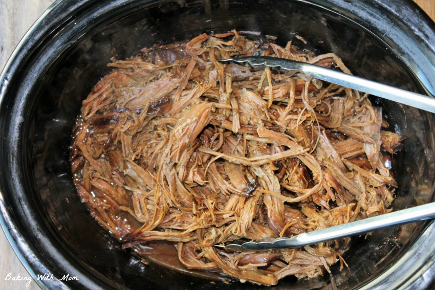 3 Ingredient Slow Cooker Shredded Roast Beef