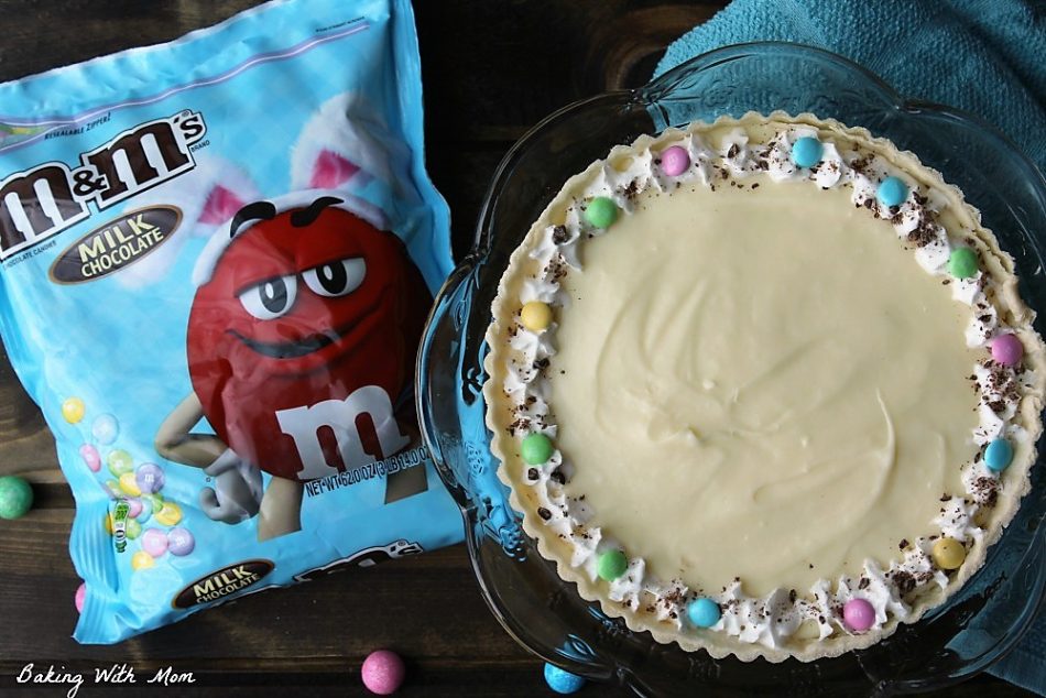 Creamy White Chocolate Tart #ad #SpringMoments