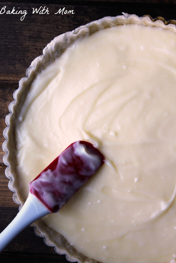 Creamy White Chocolate Tart #ad #SpringMoments