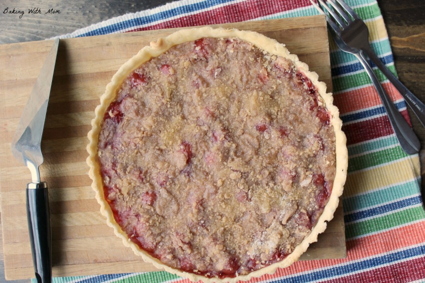 Cherry Tart With Streusel Topping a dessert recipe easy to make