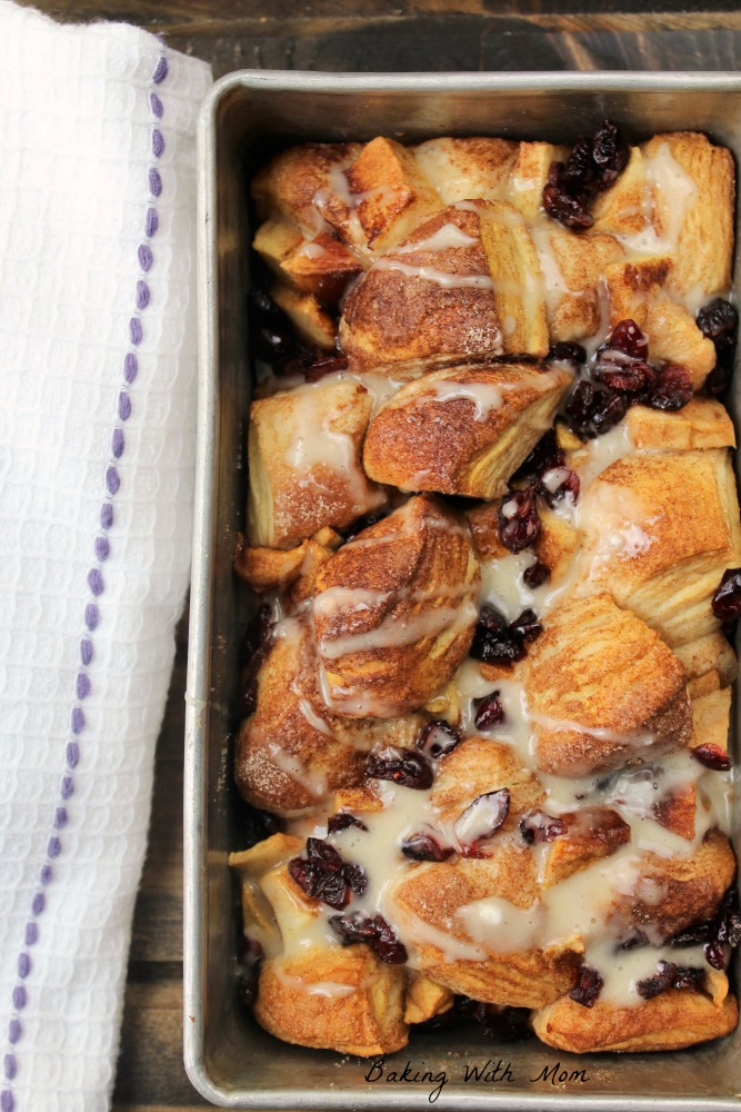 Pull Apart Apple Cinnamon Bread in loaf pan