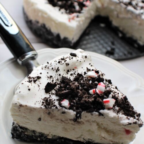 Peppermint Oreo Ice Cream Cake Baking With Mom