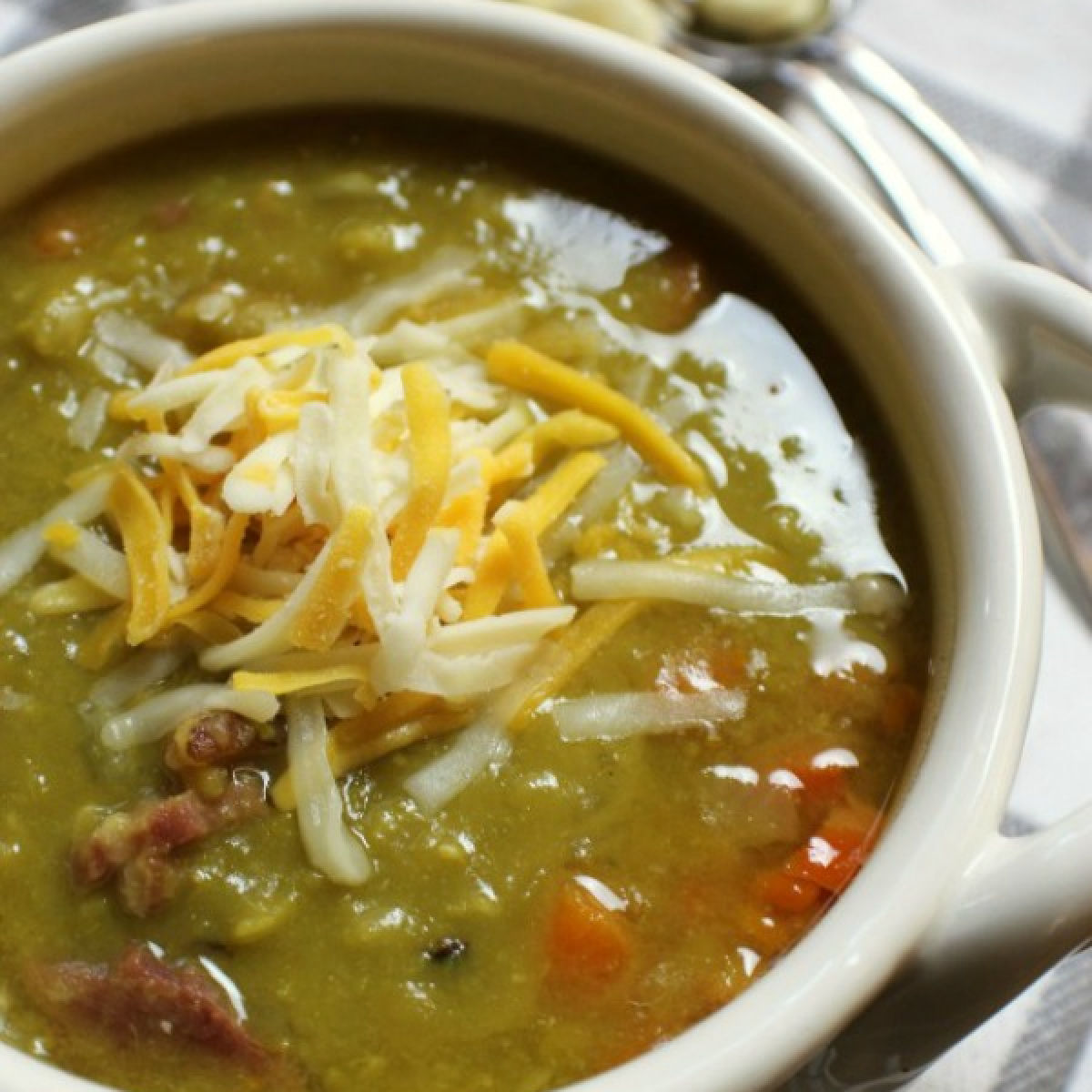 Crock Pot Split Pea Soup With Ham Baking With Mom