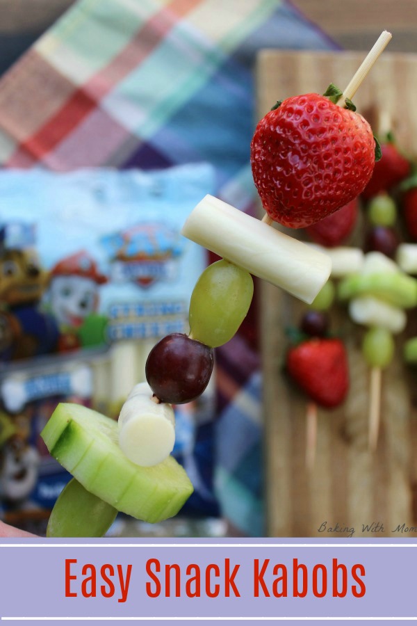 Easy Snack Kabobs - Baking With Mom