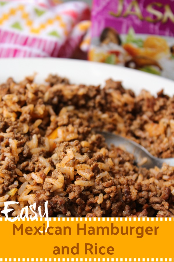 Easy Mexican Hamburger and Rice Baking With Mom