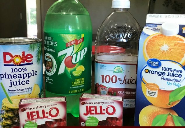 slush ingredients.