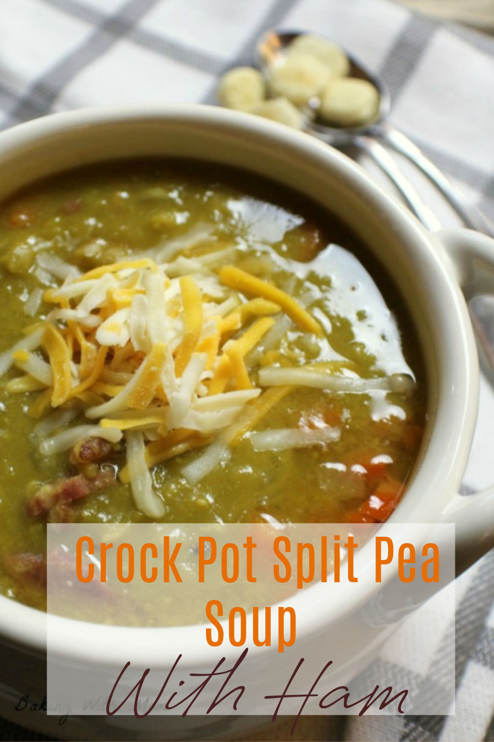 Slow Cooker Split Pea Hamburger Soup - Fast and Slow Cooking