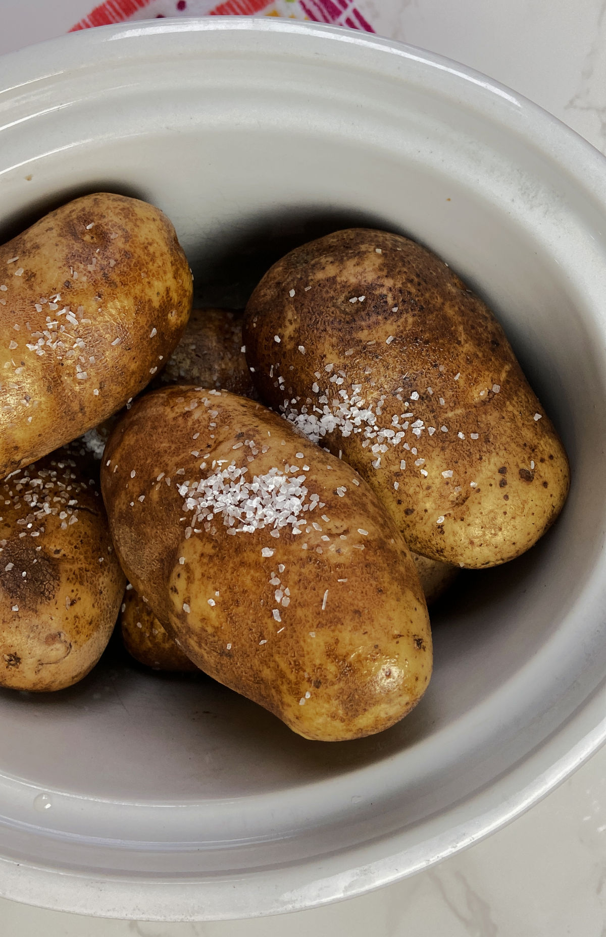 Crockpot Baked Potatoes in the Express Crock 