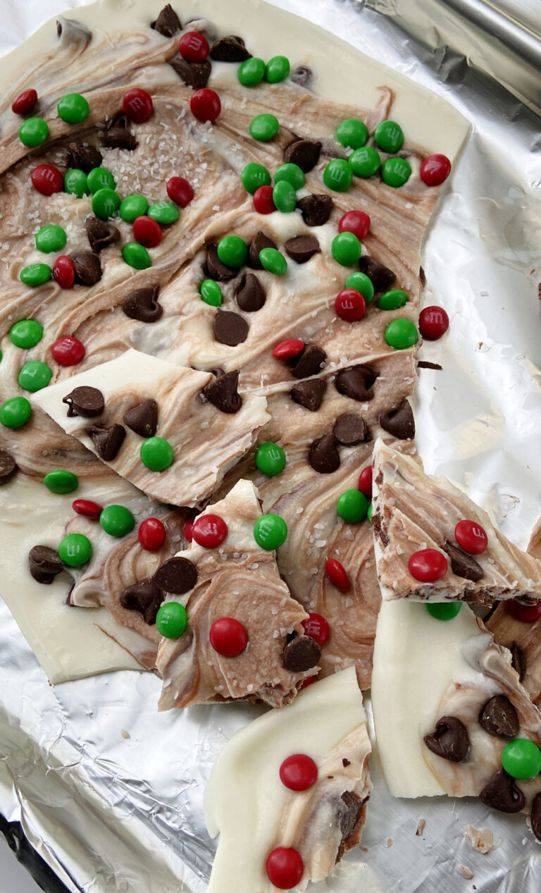 Chocolate Caramel Almond Bark Baking With Mom