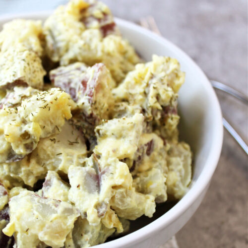 Red Potato Salad - Baking With Mom