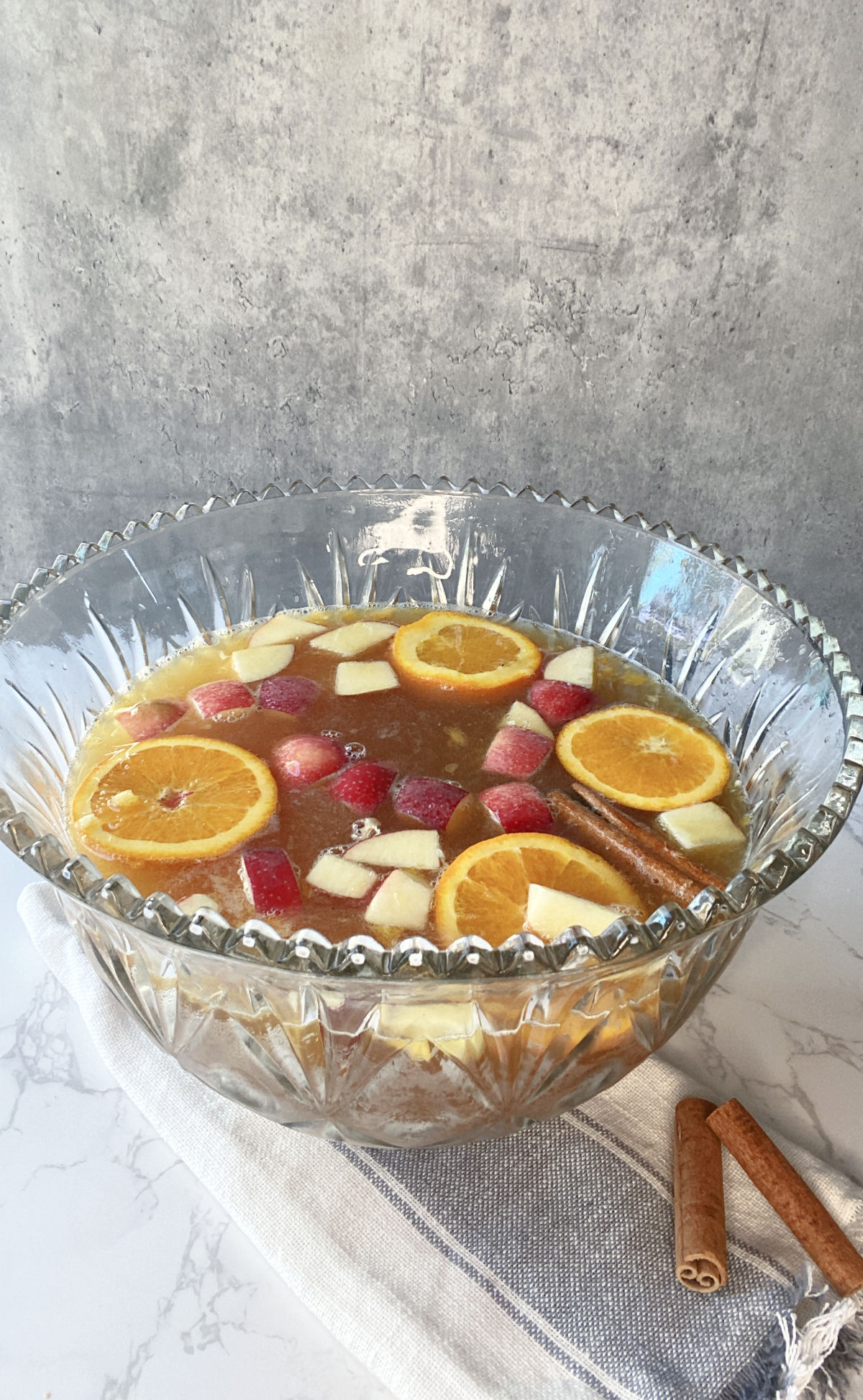 Apple Cider Punch - Baking With Mom