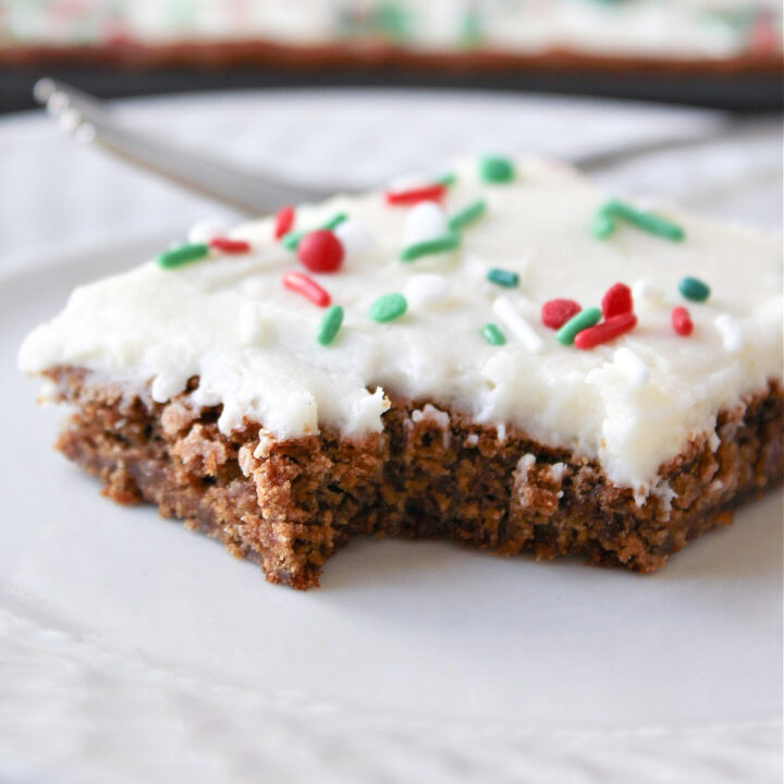 Gingerbread Bars Baking With Mom