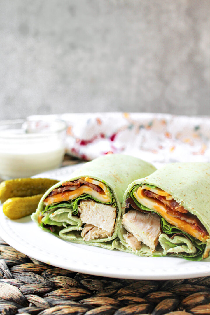 Grilled Chicken Ranch Wrap Baking With Mom