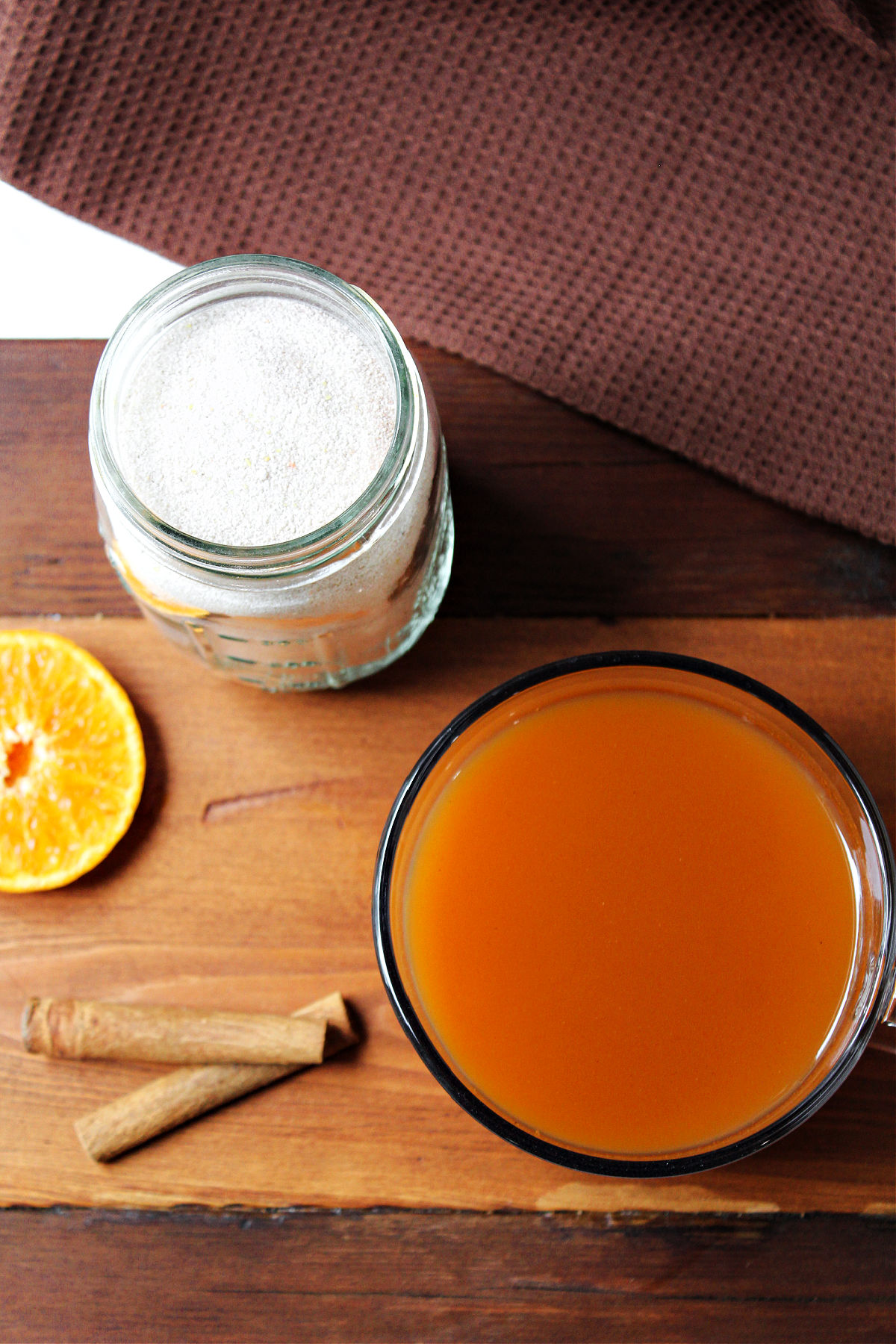 Russian tea drink and mix.